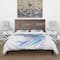 Designart 'Jelly Fish Watercolor' Tropical Bedding Set - Duvet Cover & Shams